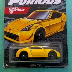 Hot Wheels Fast & Furious 6 Nissan 370Z Yellow